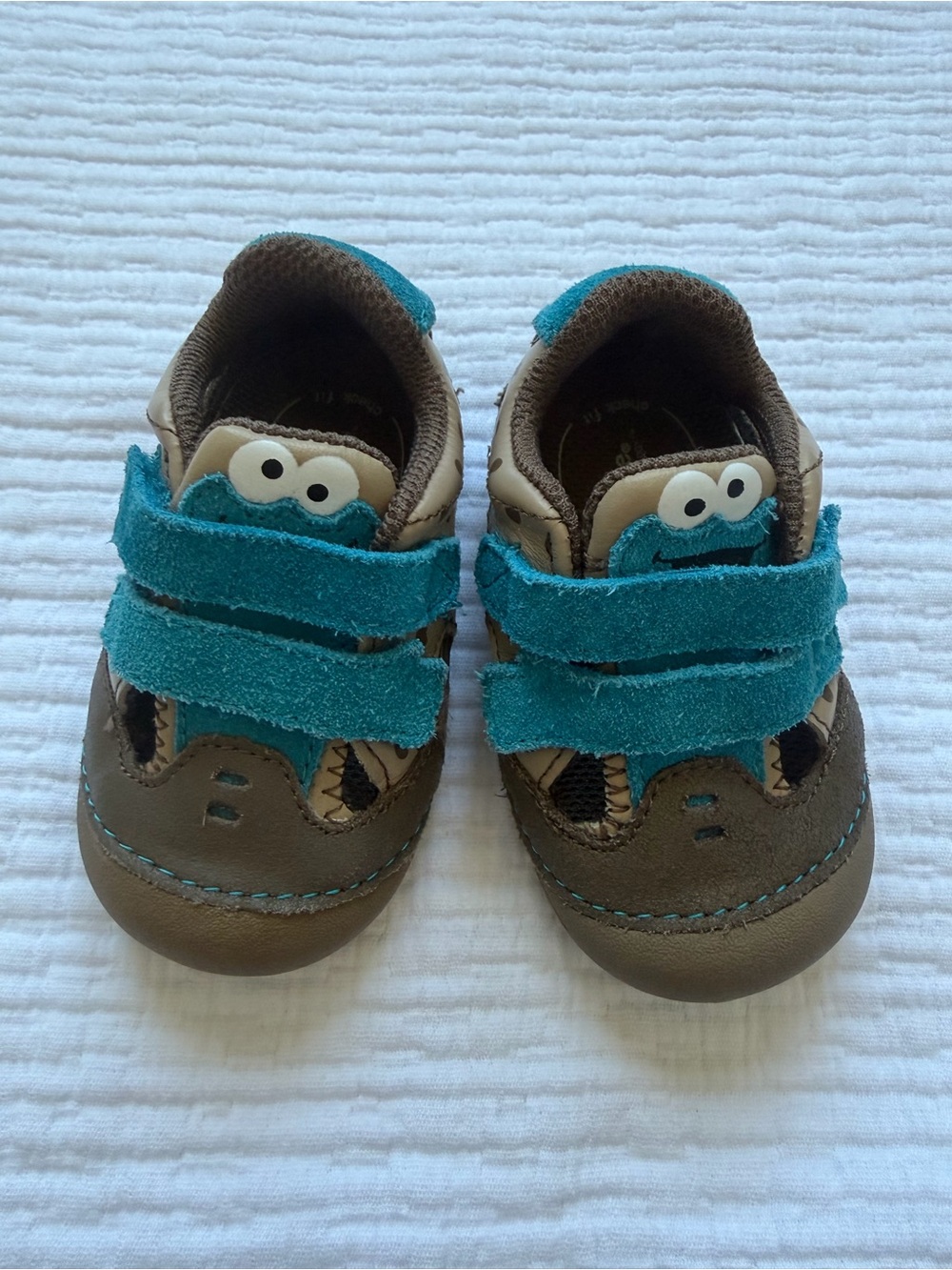 Sesame Street Cookie Monster Stride Rite Baby Shoes
